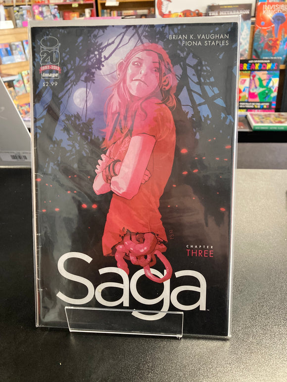 (Back Issue) Vaughan/Staples - Saga #3 (first Printing) - Comic Book