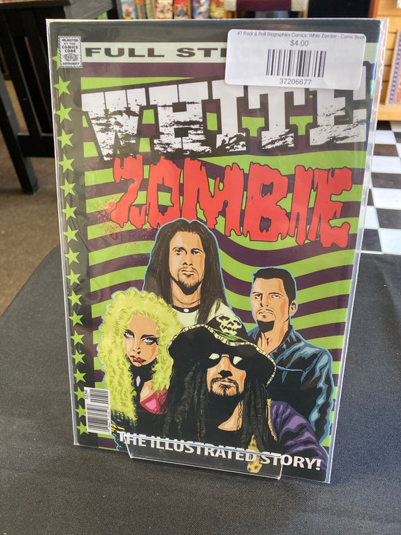 (Back Issue) #7 Rock & Roll Biographies Comics: White Zombie - Comic Book