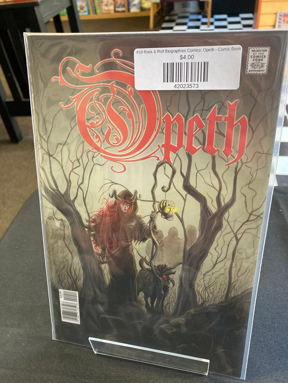 (Back Issue) #10 Rock & Roll Biographies Comics: Opeth - Comic Book