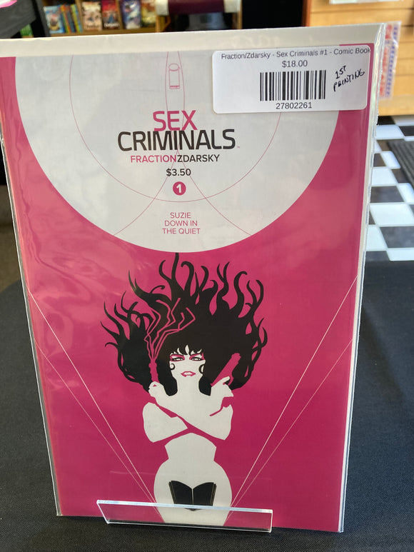 (Back Issue) Fraction/Zdarsky - Sex Criminals #1 - Comic Book