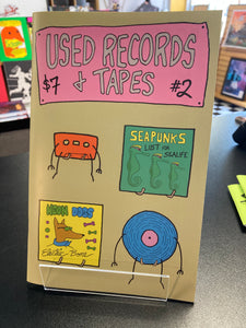 (C) Chris Auman - Used Records & Tapes #2 - Mini Comic