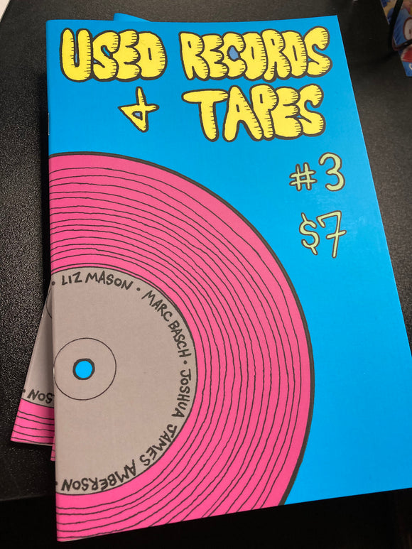 (C) Chris Auman - Used Records & Tapes #3 - Mini Comic