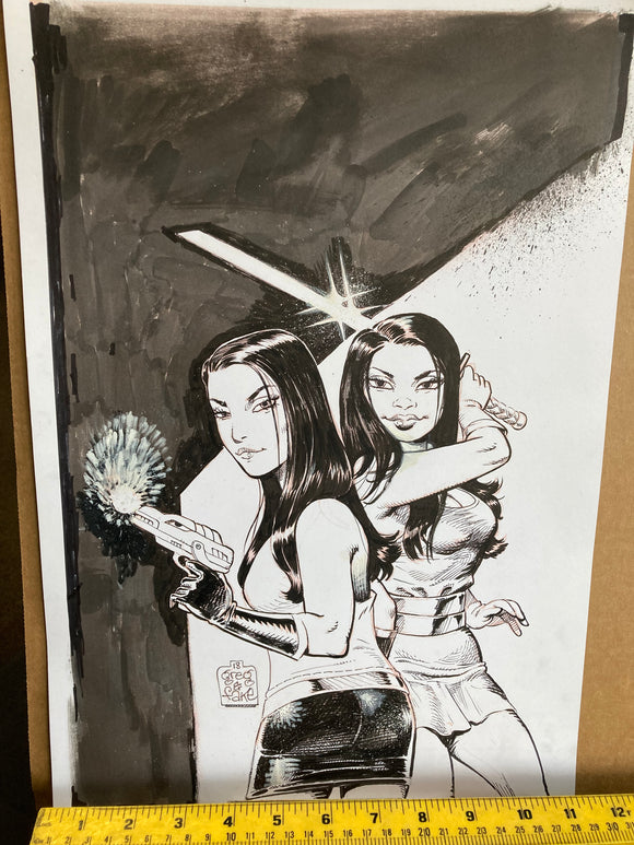 Santos Sisters Issue #1 Inside Back Cover [Batch3]