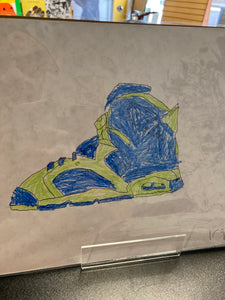 (YC) Lincoln Masangcay - Blue Jordan - Drawing