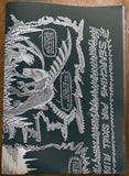 Tetsunori Tawaraya - SKULL RIDER - limited edition poster